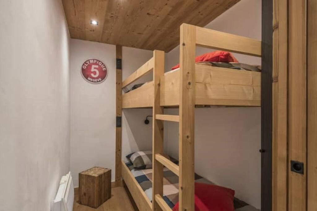 Charmant T2 Megeve, 10 Min A Pied Du Centre 외부 사진