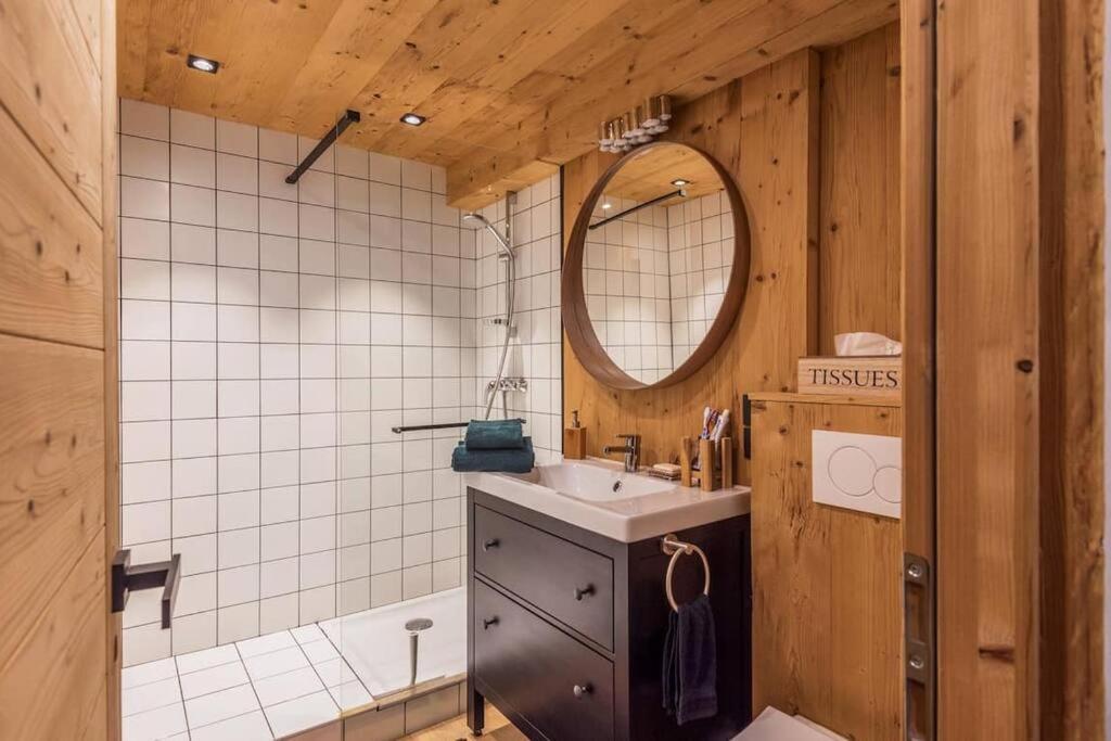 Charmant T2 Megeve, 10 Min A Pied Du Centre 외부 사진